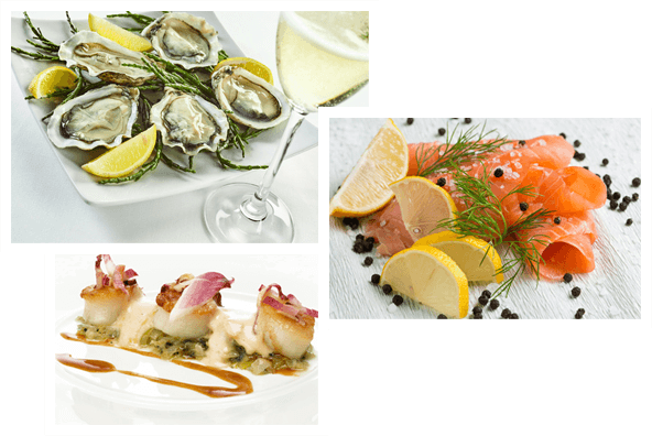 poissons et fruits de mer